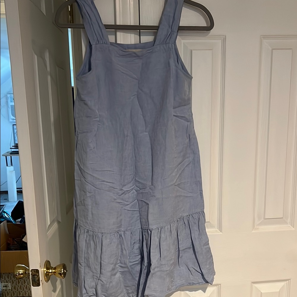 LOFT Sky Blue Textured Top